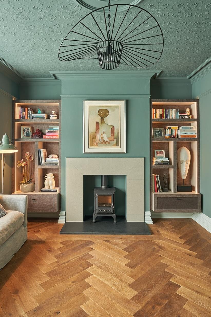 Living room interior design by Ida May Interiors