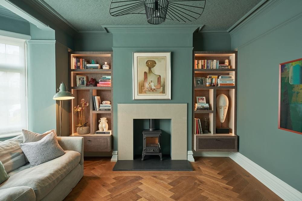 Living room interior designed by Ida May Interiors
