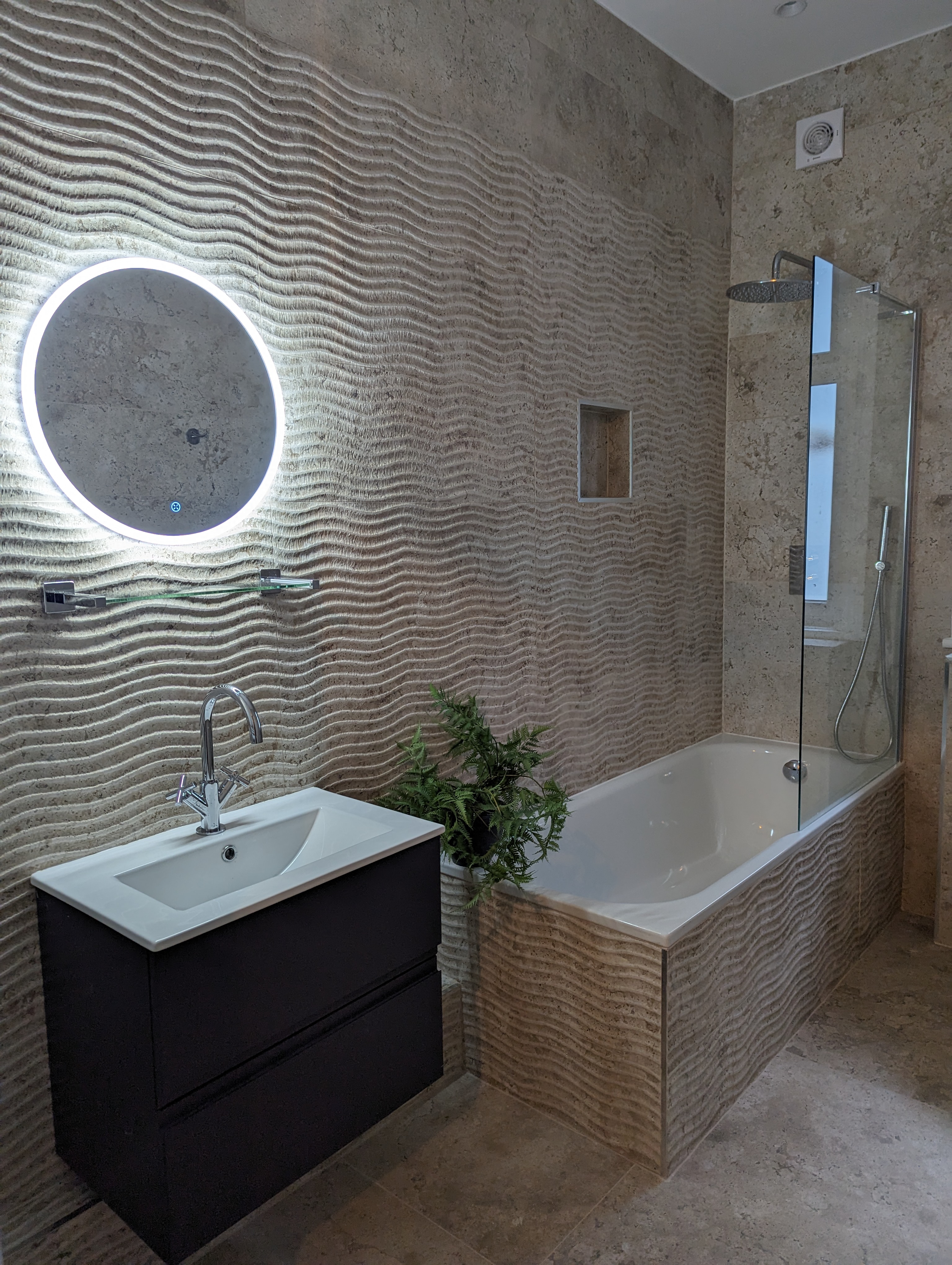 Bathroom interior design by Ida May Interiors