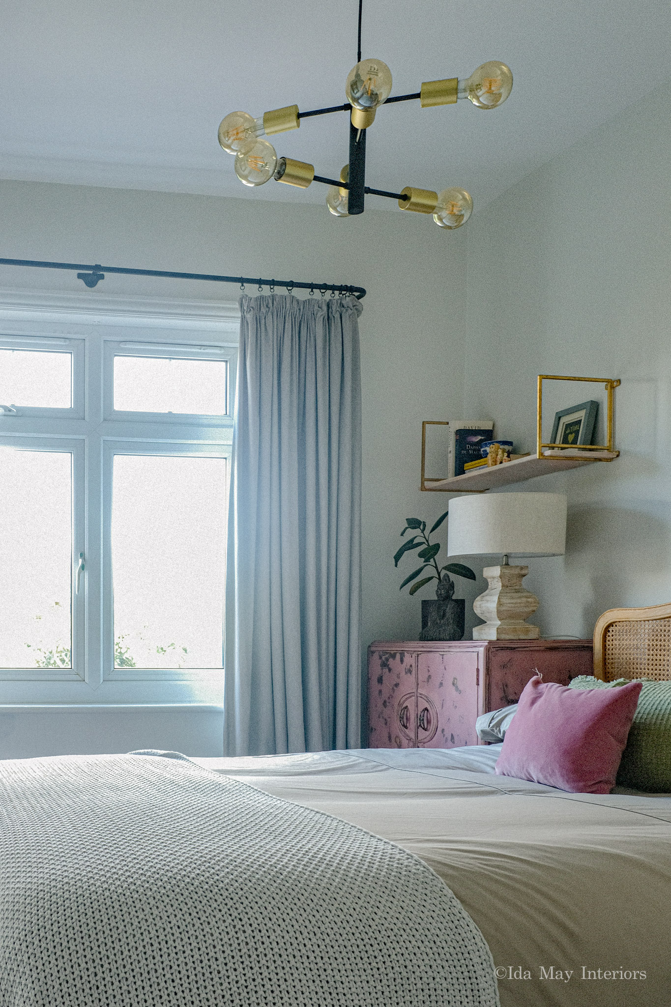 Bedroom interior design by Ida May Interiors