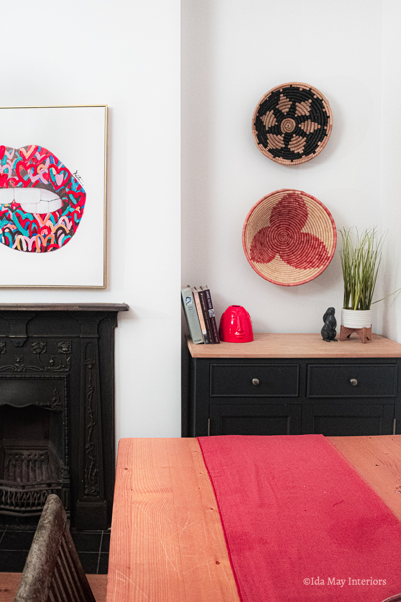 Dining room interior design by Ida May Interiors