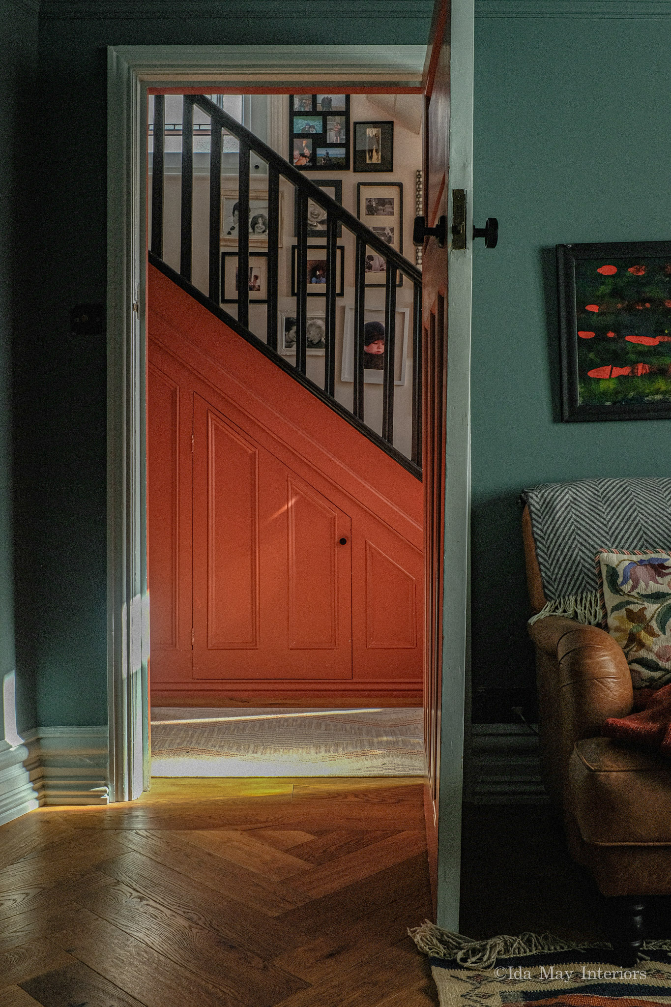 Hallway interior design by Ida May Interiors