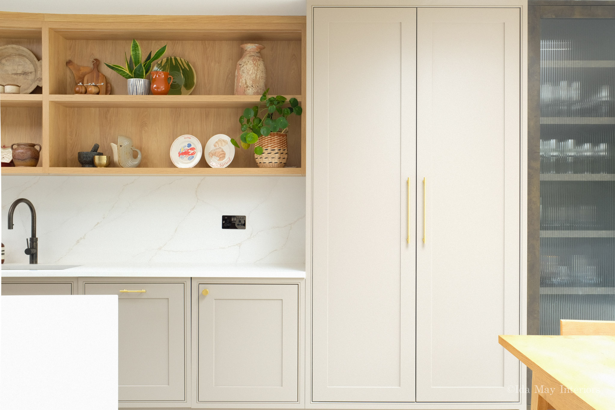 Kitchen interior design by Ida May Interiors