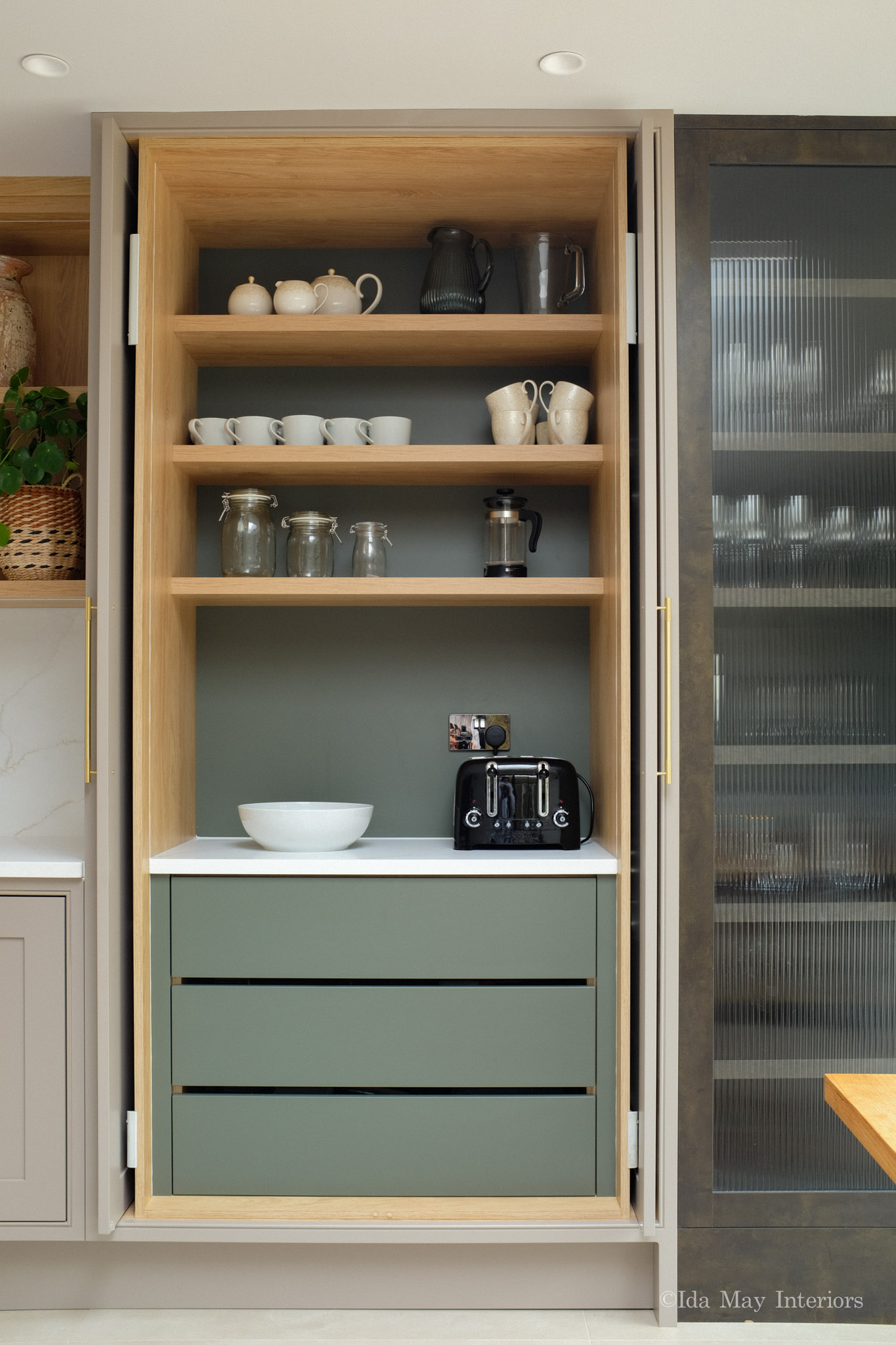 Kitchen interior design by Ida May Interiors