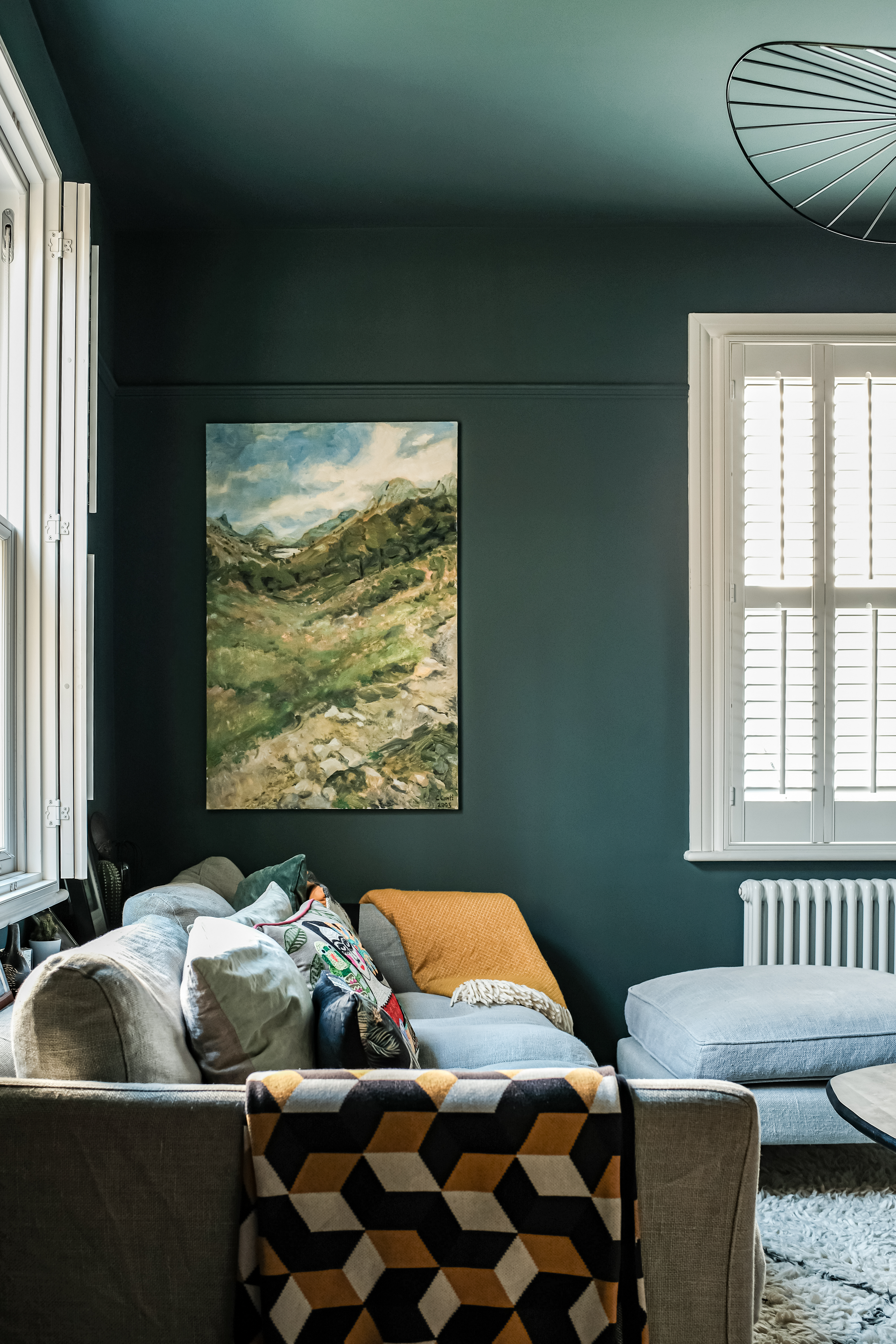 Living room interior design by Ida May Interiors