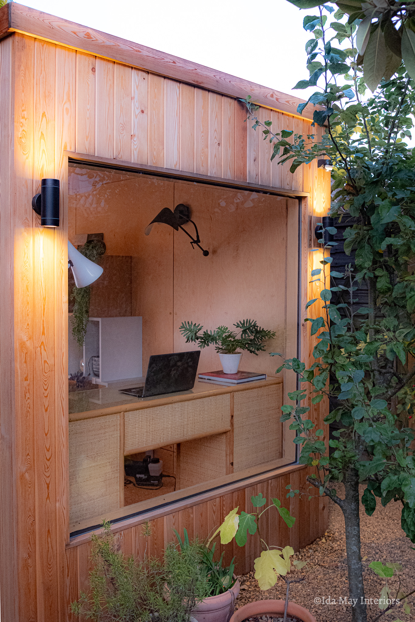 Home office interior design by Ida May Interiors