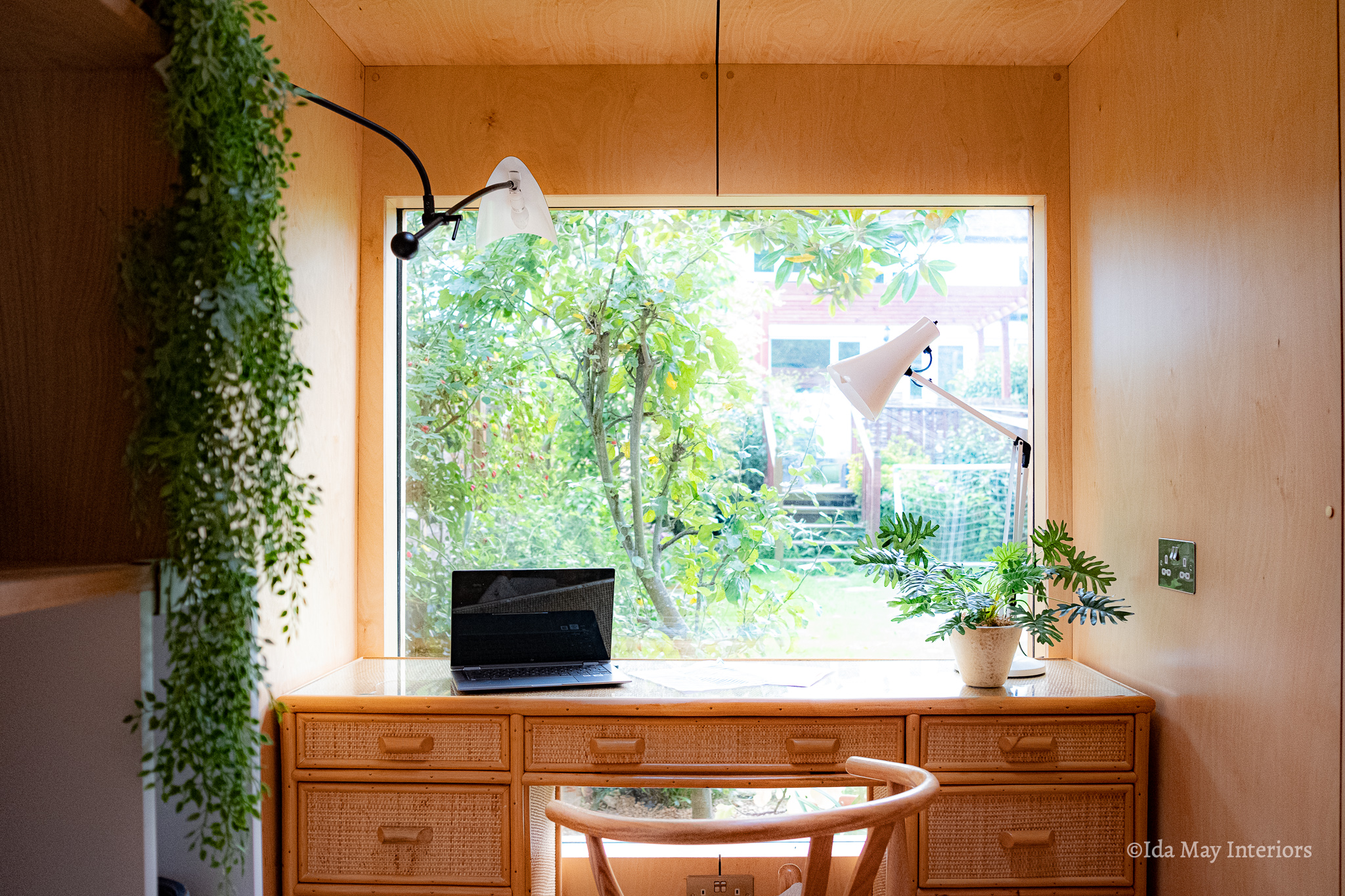 Home office interior design by Ida May Interiors